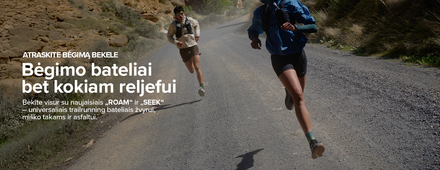 Keen SEEK ir ROAM trailrunning batai bėgimui bekele &ndash; stabilumas, amortizacija ir sukibimas įvairiai dangai. Užsisakyk dabar &ndash; nemokamas grąžinimas per 365 d.!